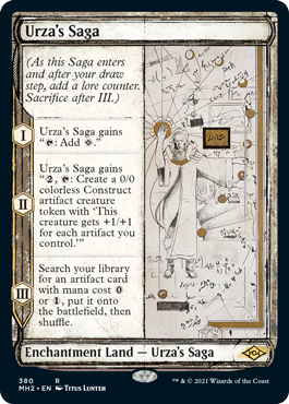 Urza's Saga (Sketch) [Modern Horizons 2] - The Mythic Store | 24h Order Processing