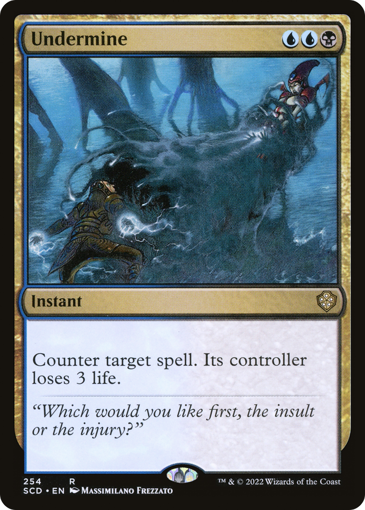 Undermine [Starter Commander Decks] - The Mythic Store | 24h Order Processing