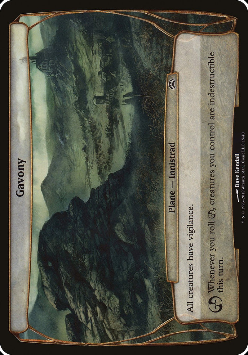 Gavony (Planes) [Planechase 2012 Planes] - The Mythic Store | 24h Order Processing