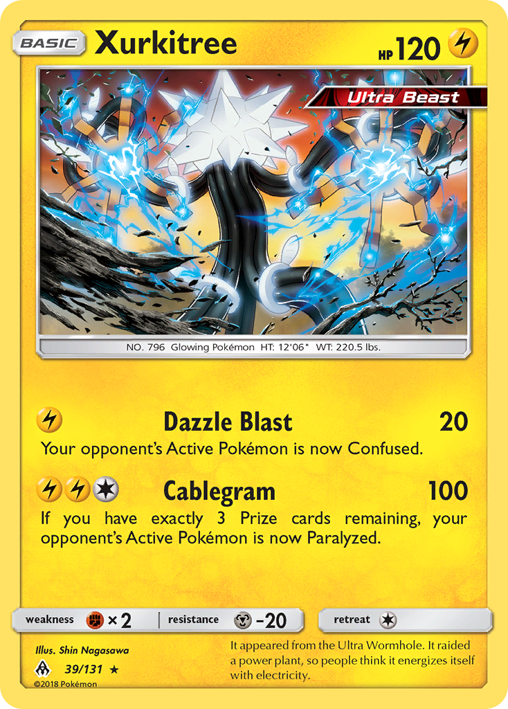 Xurkitree (39/131) [Sun & Moon: Forbidden Light] - The Mythic Store | 24h Order Processing