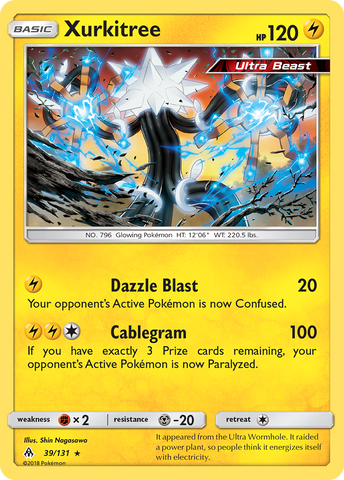 Xurkitree (39/131) [Sun & Moon: Forbidden Light] - The Mythic Store | 24h Order Processing