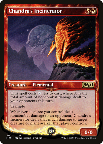 Chandra's Incinerator (Showcase) [Core Set 2021] - The Mythic Store | 24h Order Processing