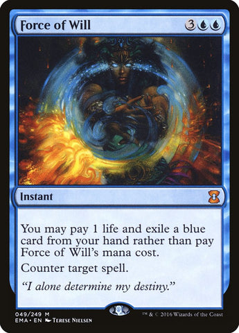 Force of Will [Eternal Masters] - The Mythic Store | 24h Order Processing