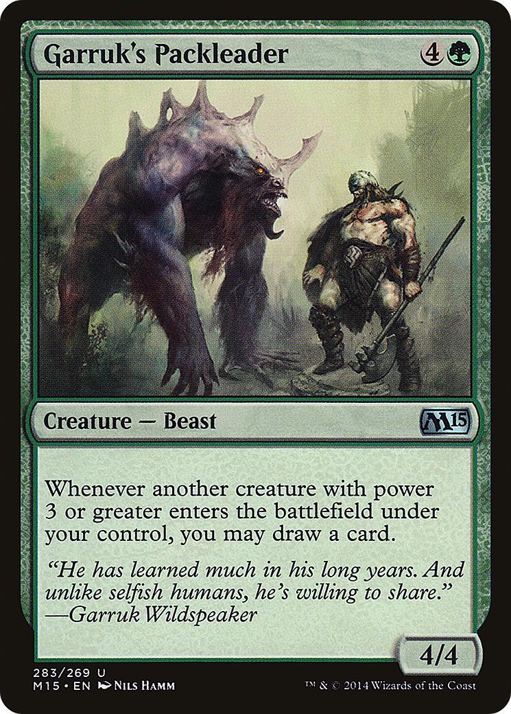 Garruk's Packleader [Magic 2015] - The Mythic Store | 24h Order Processing
