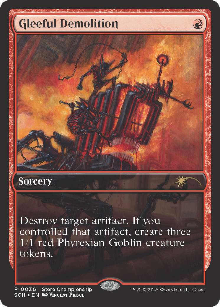 Gleeful Demolition [Store Championships 2025] - The Mythic Store | 24h Order Processing