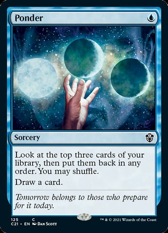 Ponder [Commander 2021] - The Mythic Store | 24h Order Processing