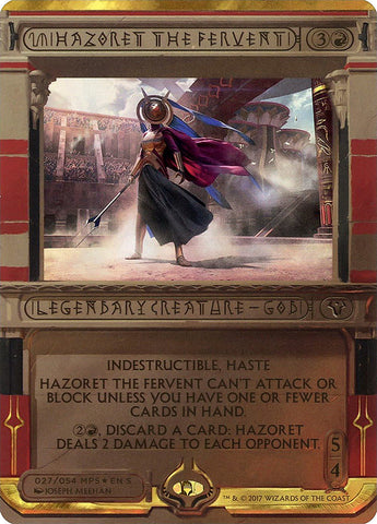 Hazoret the Fervent (Invocation) [Amonkhet Invocations] - The Mythic Store | 24h Order Processing
