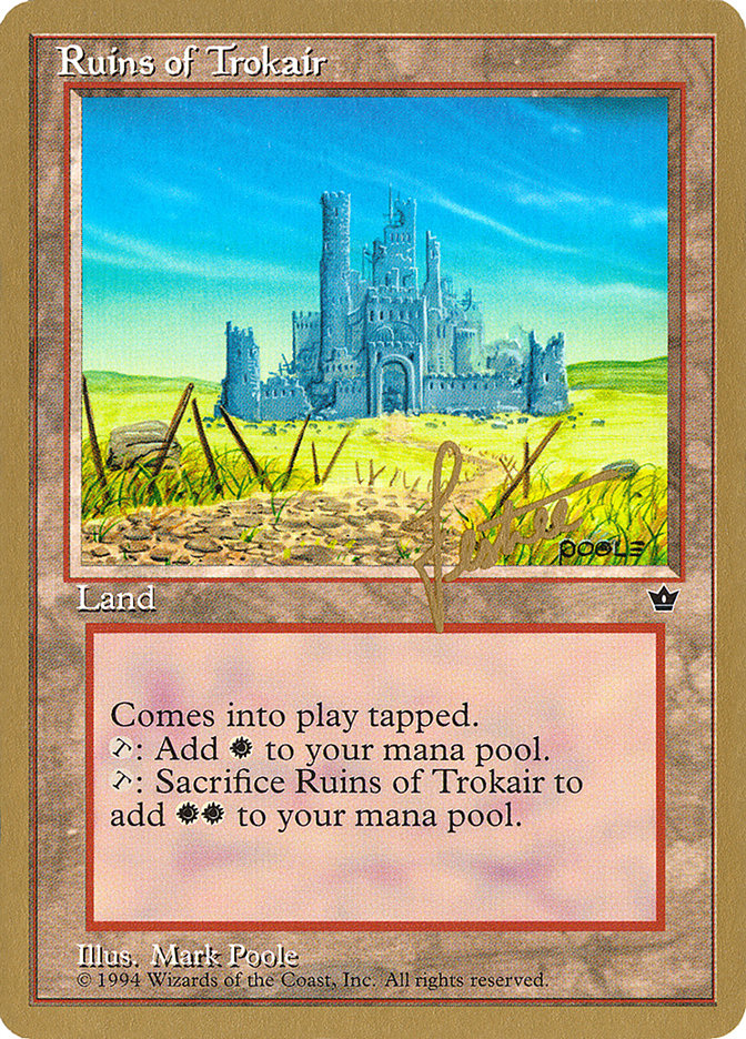 Ruins of Trokair (Bertrand Lestree) [Pro Tour Collector Set] - The Mythic Store | 24h Order Processing
