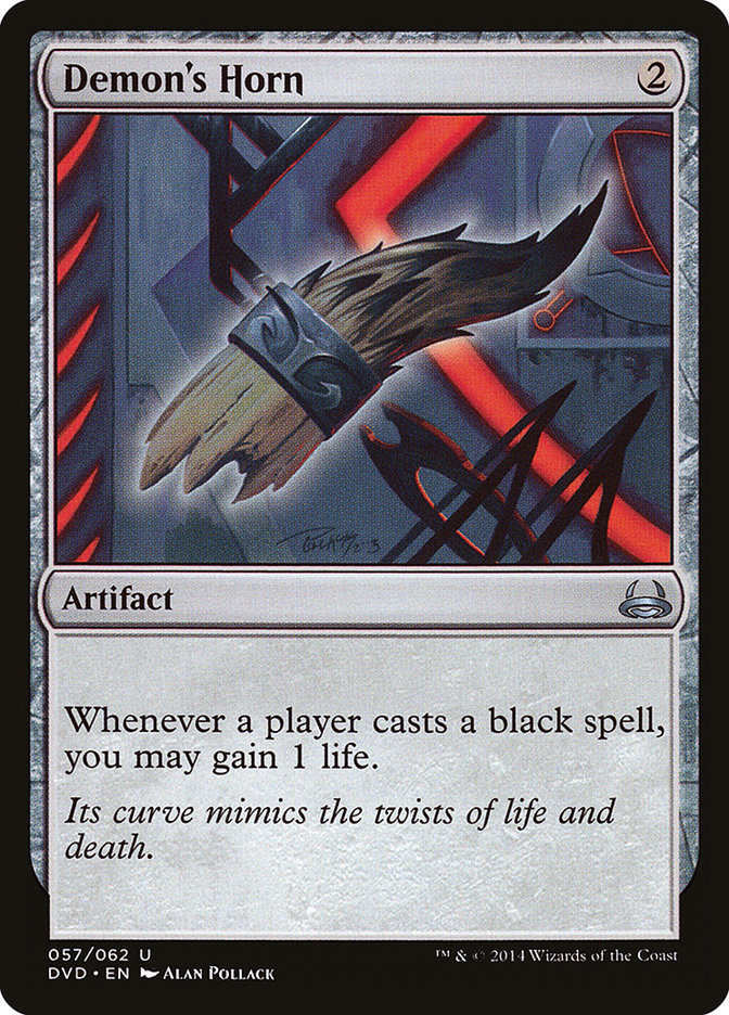 Demon's Horn (Divine vs. Demonic) [Duel Decks Anthology] - The Mythic Store | 24h Order Processing