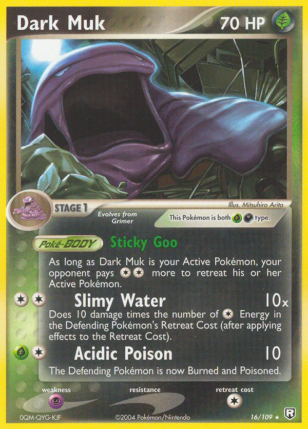 Dark Muk (16/109) [EX: Team Rocket Returns] - The Mythic Store | 24h Order Processing