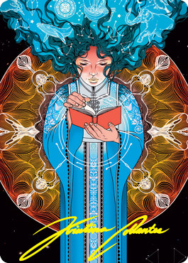 Memory Lapse Art Card (Gold-Stamped Signature) [Strixhaven: School of Mages Art Series] - The Mythic Store | 24h Order Processing