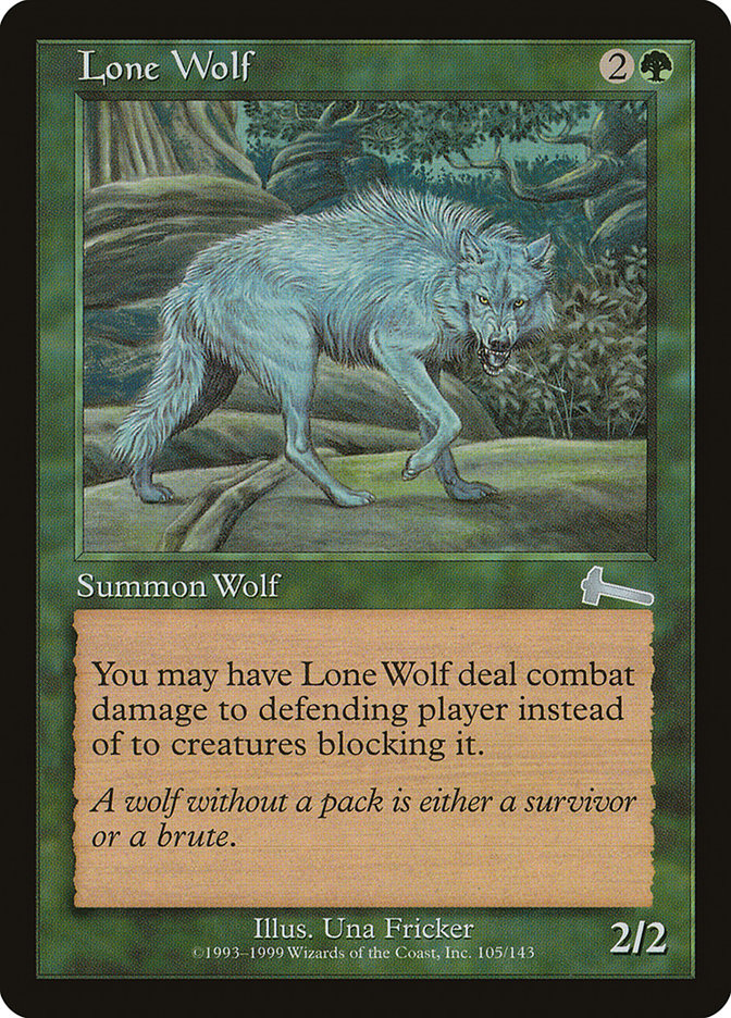 Lone Wolf [Urza's Legacy] - The Mythic Store | 24h Order Processing