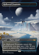 Hallowed Fountain (Borderless) (Galaxy Foil) [Unfinity] - The Mythic Store | 24h Order Processing