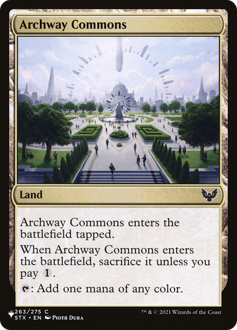Archway Commons [The List] - The Mythic Store | 24h Order Processing