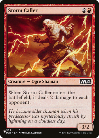 Storm Caller [The List] - The Mythic Store | 24h Order Processing