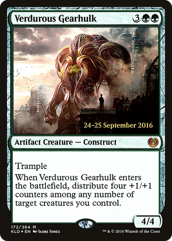 Verdurous Gearhulk [Kaladesh Prerelease Promos] - The Mythic Store | 24h Order Processing