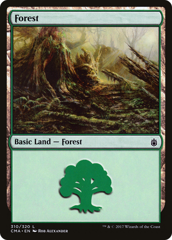 Forest (310) [Commander Anthology] - The Mythic Store | 24h Order Processing