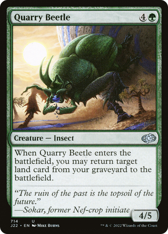 Quarry Beetle [Jumpstart 2022] - The Mythic Store | 24h Order Processing