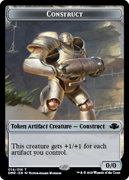 Goblin // Construct Double-Sided Token [Dominaria Remastered Tokens] - The Mythic Store | 24h Order Processing