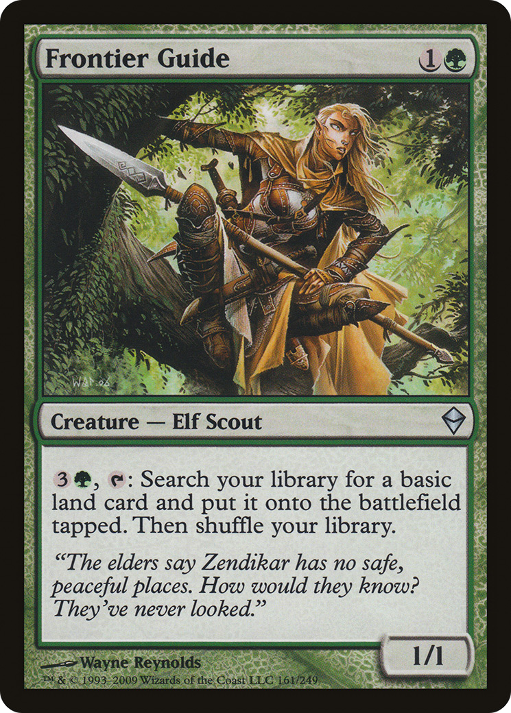 Frontier Guide [Zendikar] - The Mythic Store | 24h Order Processing