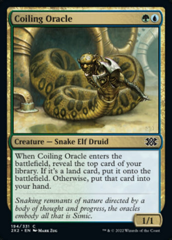 Coiling Oracle [Double Masters 2022] - The Mythic Store | 24h Order Processing