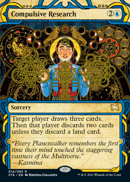 Compulsive Research (Foil Etched) [Strixhaven: Mystical Archive] - The Mythic Store | 24h Order Processing