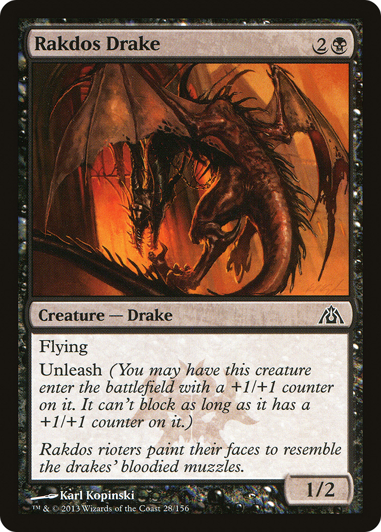 Rakdos Drake [Dragon's Maze] - The Mythic Store | 24h Order Processing