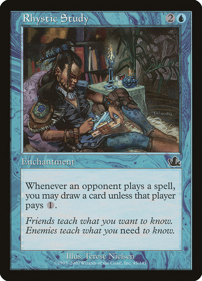 Rhystic Study [Prophecy] - The Mythic Store | 24h Order Processing