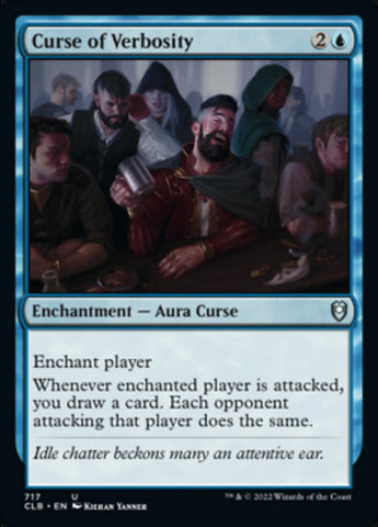 Curse of Verbosity [Commander Legends: Battle for Baldur's Gate] - The Mythic Store | 24h Order Processing