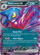 Toxicroak ex (131/198) [Scarlet & Violet: Base Set] - The Mythic Store | 24h Order Processing