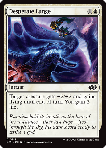 Desperate Lunge [Foundations Jumpstart] - The Mythic Store | 24h Order Processing