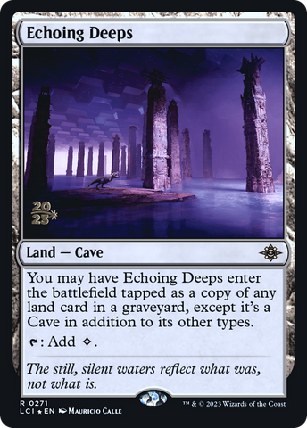 Echoing Deeps [The Lost Caverns of Ixalan Prerelease Cards] - The Mythic Store | 24h Order Processing