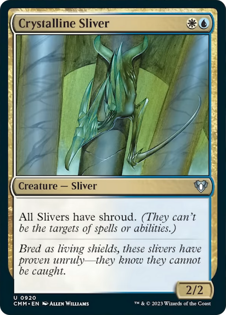 Crystalline Sliver [Commander Masters] - The Mythic Store | 24h Order Processing