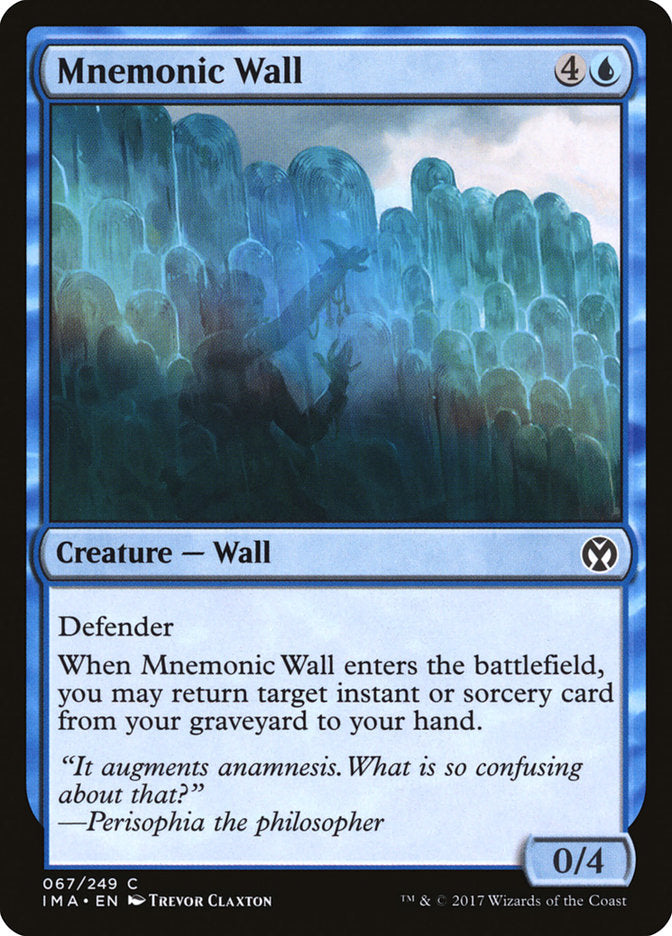 Mnemonic Wall [Iconic Masters] - The Mythic Store | 24h Order Processing