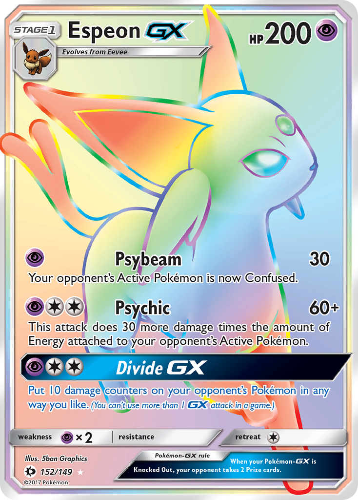 Espeon GX (152/149) [Sun & Moon: Base Set] - The Mythic Store | 24h Order Processing