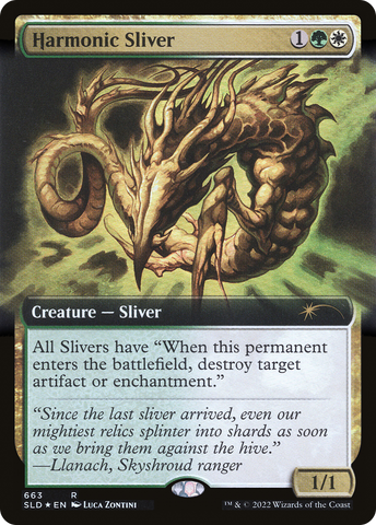 Harmonic Sliver (Extended Art) [Secret Lair Drop Promos] - The Mythic Store | 24h Order Processing