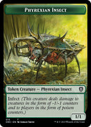 Phyrexian Mite // Phyrexian Insect Double-Sided Token [Phyrexia: All Will Be One Commander Tokens] - The Mythic Store | 24h Order Processing