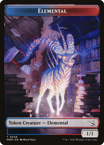 Elemental (09) // Spirit (13) Double-Sided Token [March of the Machine Tokens] - The Mythic Store | 24h Order Processing