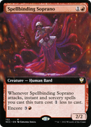 Spellbinding Soprano (Extended Art) [Streets of New Capenna Commander] - The Mythic Store | 24h Order Processing