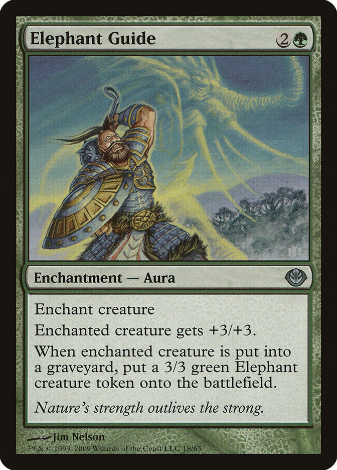 Elephant Guide [Duel Decks: Garruk vs. Liliana] - The Mythic Store | 24h Order Processing