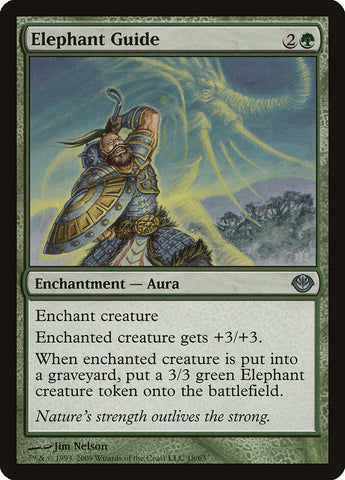 Elephant Guide [Duel Decks: Garruk vs. Liliana] - The Mythic Store | 24h Order Processing