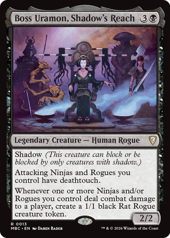 Boss Uramon, Shadow's Reach [Mystery Booster: Commander Edition] - The Mythic Store | 24h Order Processing