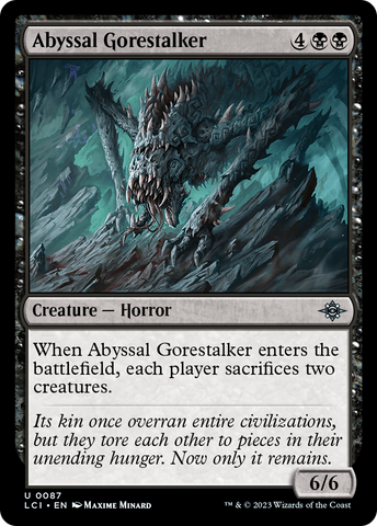 Abyssal Gorestalker [The Lost Caverns of Ixalan] - The Mythic Store | 24h Order Processing