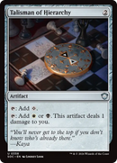 Talisman of Hierarchy [Secrets of Strixhaven Commander] - The Mythic Store | 24h Order Processing