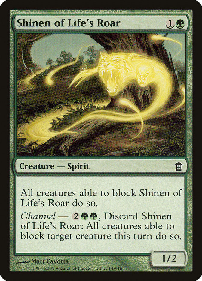 Shinen of Life's Roar [Saviors of Kamigawa] - The Mythic Store | 24h Order Processing