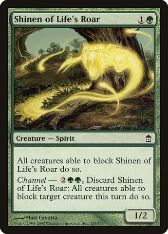Shinen of Life's Roar [Saviors of Kamigawa] - The Mythic Store | 24h Order Processing