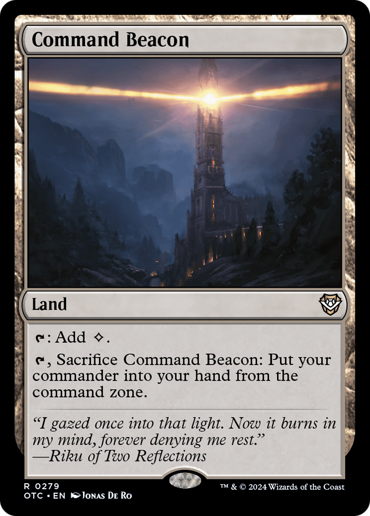 Command Beacon [Outlaws of Thunder Junction Commander] - The Mythic Store | 24h Order Processing