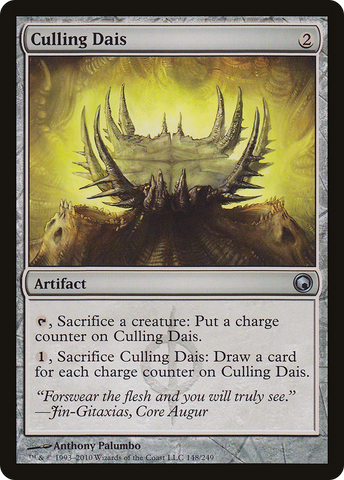 Culling Dais [Scars of Mirrodin] - The Mythic Store | 24h Order Processing
