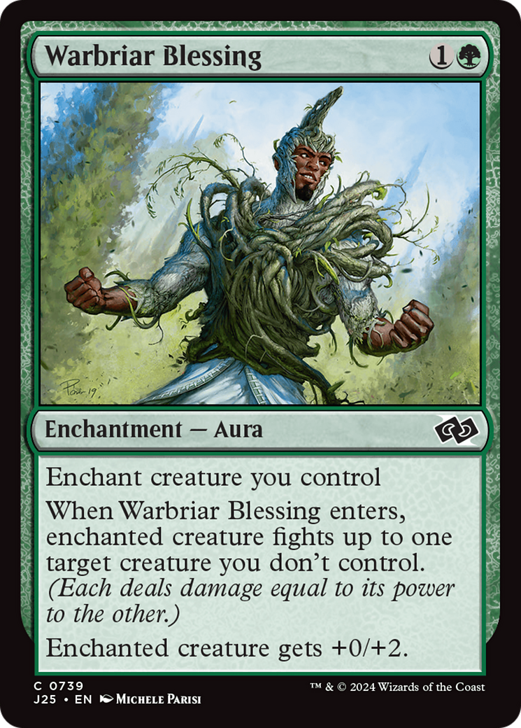 Warbriar Blessing [Foundations Jumpstart] - The Mythic Store | 24h Order Processing
