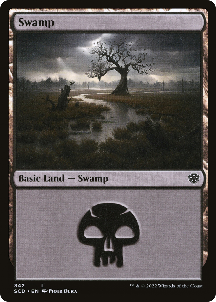 Swamp (342) [Starter Commander Decks] - The Mythic Store | 24h Order Processing